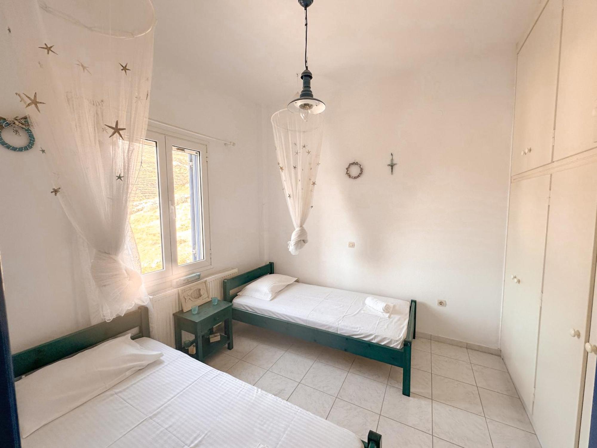 Blue Orison House Tinos For 5 Persons With Seaview Villa Perastra Buitenkant foto