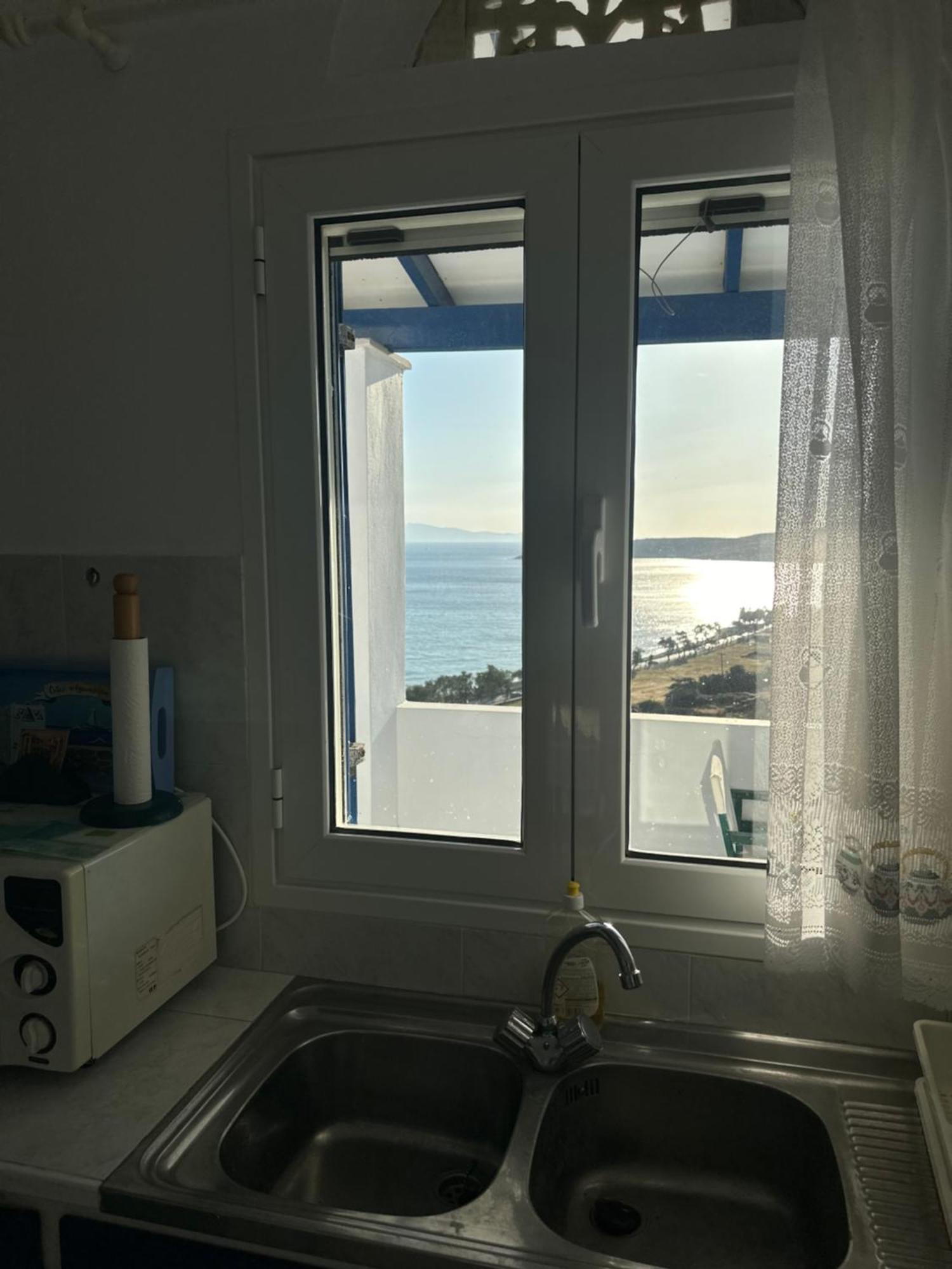 Blue Orison House Tinos For 5 Persons With Seaview Villa Perastra Buitenkant foto
