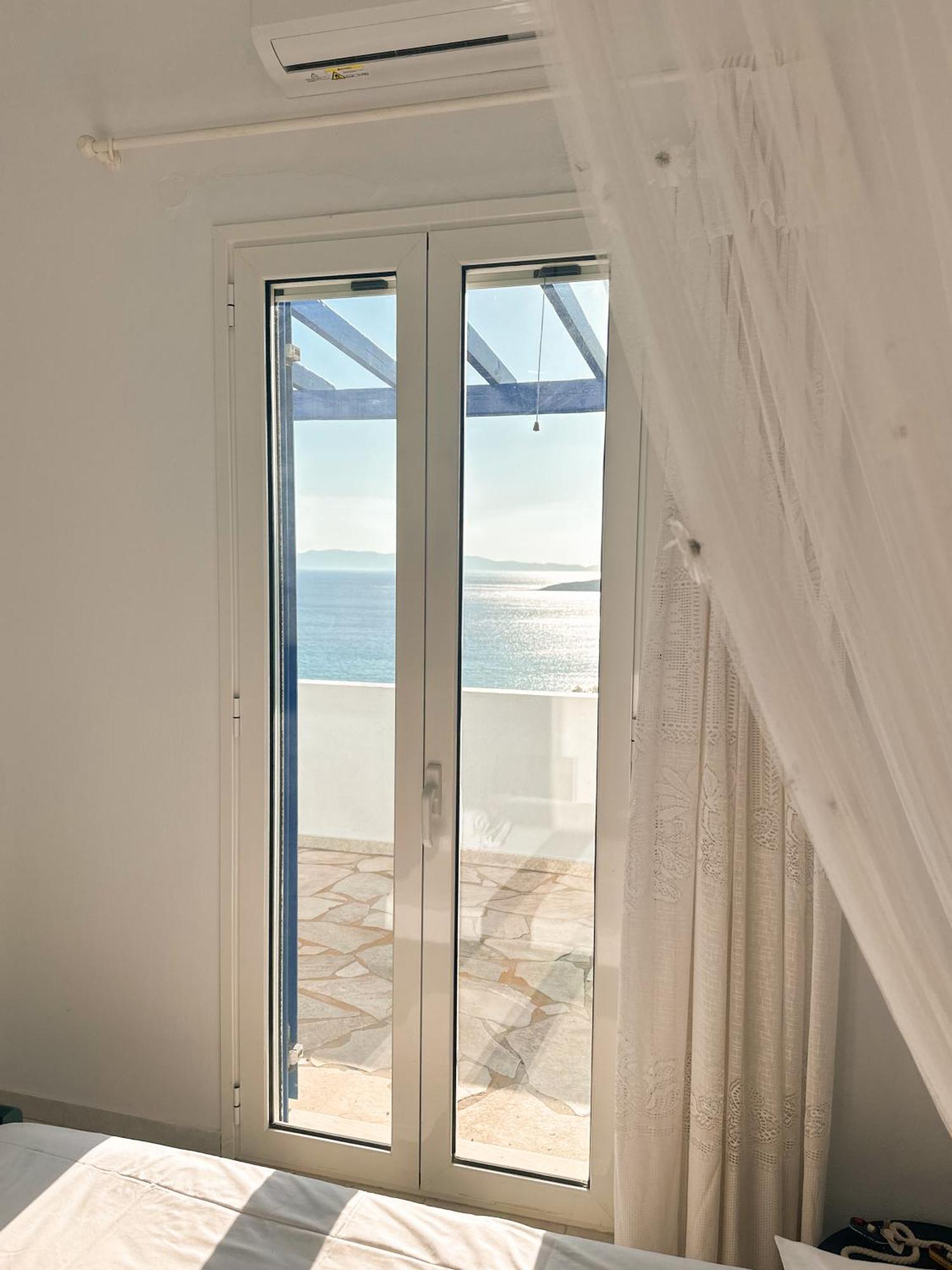 Blue Orison House Tinos For 5 Persons With Seaview Villa Perastra Buitenkant foto